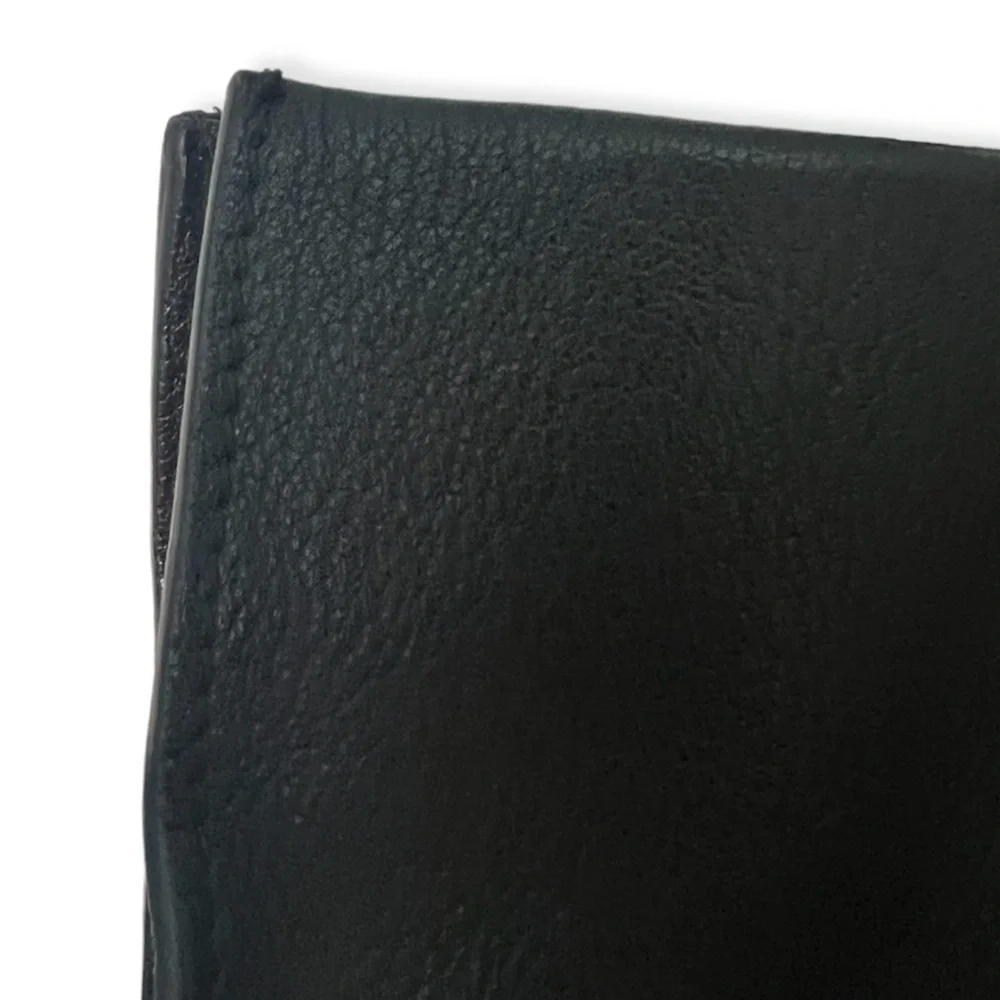 Moschino Leather Vintage Black Tote